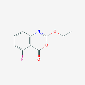molecular formula C10H8FNO3 B069199 2-Ethoxy-5-fluoro-3,1-benzoxazin-4-one CAS No. 184944-80-7