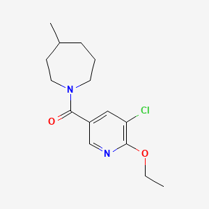 (5-Chloro-6-ethoxypyridin-3-yl)-(4-methylazepan-1-yl)methanone