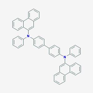 molecular formula C52H36N2 B069261 N,N'-双(菲-9-基)-N,N'-二苯基联苯胺 CAS No. 182507-83-1