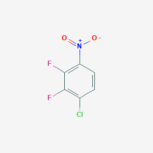 molecular formula C6H2ClF2NO2 B069295 1-氯-2,3-二氟-4-硝基苯 CAS No. 169468-80-8