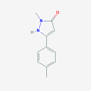 1-Methyl-3-p-tolyl-1h-pyrazol-5-ol