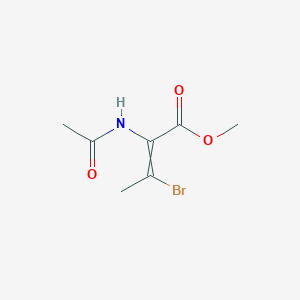 B069329 Methyl 2-acetamido-3-bromobut-2-enoate CAS No. 188656-16-8