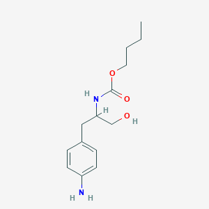 B069348 Butyl 1-(4-aminobenzyl)-2-hydroxyethylcarbamate CAS No. 188404-34-4