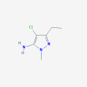 4-Chloro-3-ethyl-1-methyl-1H-pyrazol-5-amine