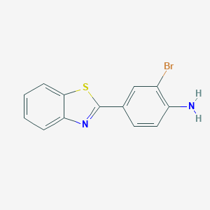 B069382 4-(Benzo[d]thiazol-2-yl)-2-bromoaniline CAS No. 178804-06-3