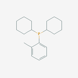 molecular formula C19H29P B069457 Dicyclohexyl(2-methylphenyl)phosphine CAS No. 173593-25-4