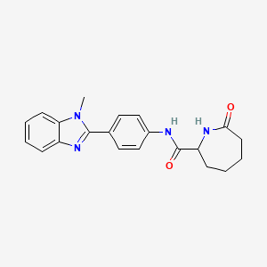 molecular formula C21H22N4O2 B6945929 COM-UCB-8c7d23dc-7 