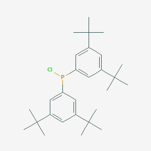 molecular formula C28H42ClP B069477 双(3,5-二叔丁基苯基)氯膦 CAS No. 181257-36-3