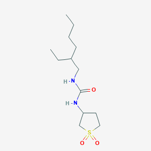 1-(1,1-Dioxothiolan-3-yl)-3-(2-ethylhexyl)urea