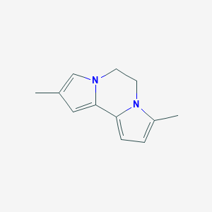 4,10-dimethyl-6,9-diazatricyclo[7.3.0.02,6]dodeca-1(12),2,4,10-tetraene