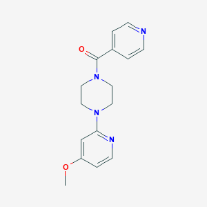 [4-(4-Methoxypyridin-2-yl)piperazin-1-yl]-pyridin-4-ylmethanone