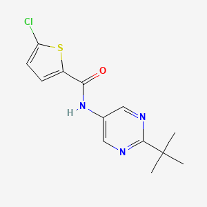 N-(2-tert-butylpyrimidin-5-yl)-5-chlorothiophene-2-carboxamide