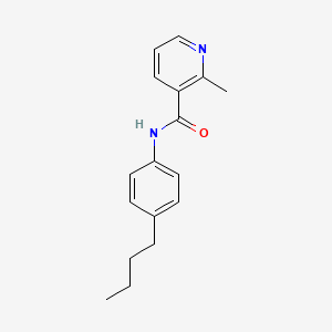 N-(4-butylphenyl)-2-methylpyridine-3-carboxamide