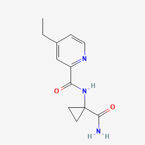 N-(1-carbamoylcyclopropyl)-4-ethylpyridine-2-carboxamide