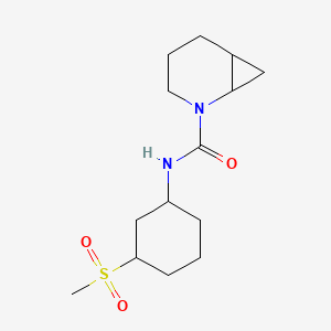 N-(3-methylsulfonylcyclohexyl)-2-azabicyclo[4.1.0]heptane-2-carboxamide