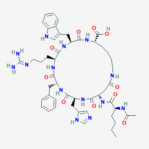 molecular formula C50H68N14O10 B069708 PT-141(Bremelanotide) CAS No. 189691-06-3