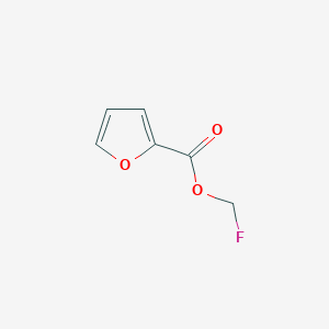 molecular formula C6H5FO3 B069713 Fluoromethyl Furan-2-carboxylate CAS No. 166331-79-9