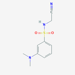 N-(cyanomethyl)-3-(dimethylamino)benzenesulfonamide