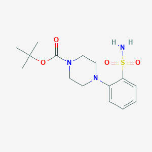 Tert-butyl 4-(2-sulfamoylphenyl)piperazine-1-carboxylate