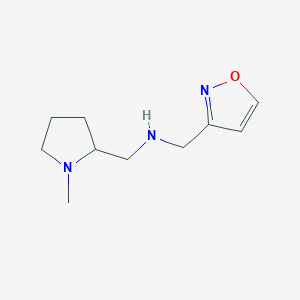 1-(1-methylpyrrolidin-2-yl)-N-(1,2-oxazol-3-ylmethyl)methanamine