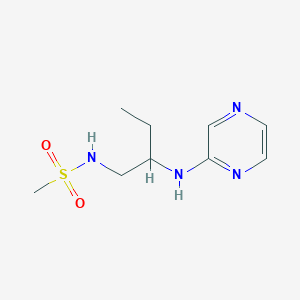 N-[2-(pyrazin-2-ylamino)butyl]methanesulfonamide