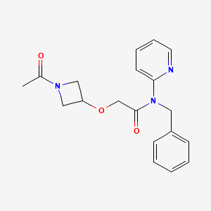 2-(1-acetylazetidin-3-yl)oxy-N-benzyl-N-pyridin-2-ylacetamide