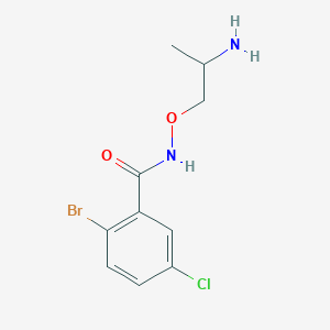 N-(2-aminopropoxy)-2-bromo-5-chlorobenzamide