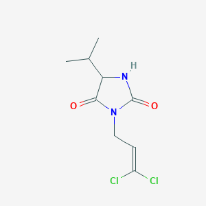 3-(3,3-Dichloroprop-2-enyl)-5-propan-2-ylimidazolidine-2,4-dione