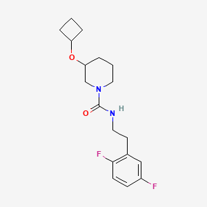 3-cyclobutyloxy-N-[2-(2,5-difluorophenyl)ethyl]piperidine-1-carboxamide