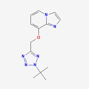 8-[(2-Tert-butyltetrazol-5-yl)methoxy]imidazo[1,2-a]pyridine