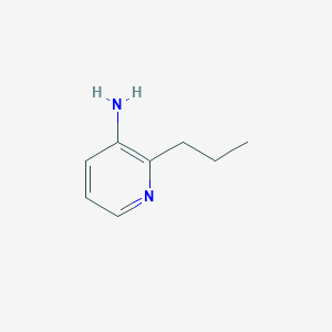 molecular formula C8H12N2 B069822 2-Propylpyridin-3-amine CAS No. 188670-06-6