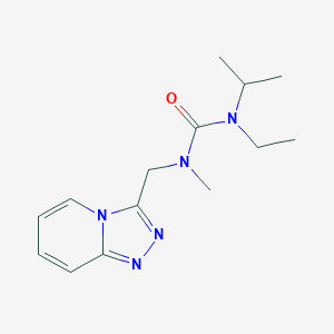 1-Ethyl-3-methyl-1-propan-2-yl-3-([1,2,4]triazolo[4,3-a]pyridin-3-ylmethyl)urea