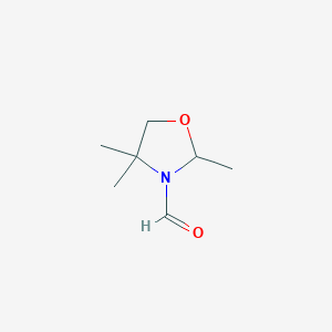 2,4,4-Trimethyl-1,3-oxazolidine-3-carbaldehyde