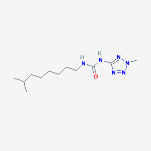 1-(7-Methyloctyl)-3-(2-methyltetrazol-5-yl)urea