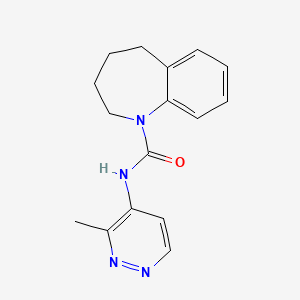 N-(3-methylpyridazin-4-yl)-2,3,4,5-tetrahydro-1-benzazepine-1-carboxamide