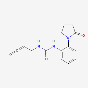 molecular formula C15H17N3O2 B6987961 CID 132315087 