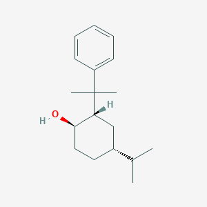 molecular formula C18H28O B069910 (1R,2S,4R)-(-)-4-(1-甲基乙基)-2-(1-甲基-1-苯乙基)环己醇 CAS No. 167752-95-6