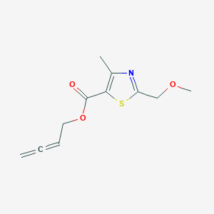 molecular formula C11H13NO3S B6993426 CID 132318628 