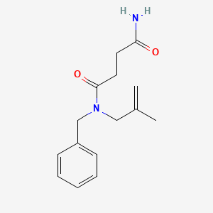 N'-benzyl-N'-(2-methylprop-2-enyl)butanediamide