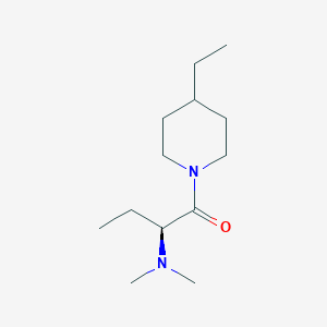 (2S)-2-(dimethylamino)-1-(4-ethylpiperidin-1-yl)butan-1-one