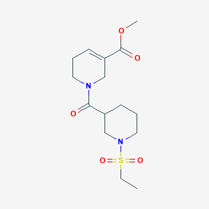 methyl 1-(1-ethylsulfonylpiperidine-3-carbonyl)-3,6-dihydro-2H-pyridine-5-carboxylate