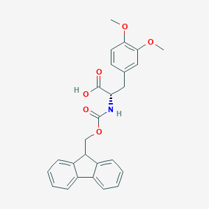 molecular formula C26H25NO6 B069955 Fmoc-3,4-dimethoxy-L-phenylalanine CAS No. 184962-88-7
