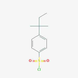 molecular formula C11H15ClO2S B069959 4-Tert-amylbenzenesulfonyl chloride CAS No. 169677-20-7