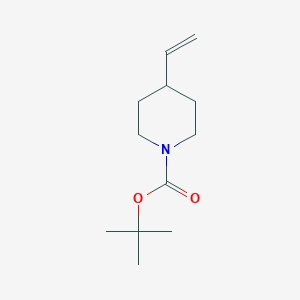 molecular formula C12H21NO2 B069968 Tert-butyl 4-vinylpiperidine-1-carboxylate CAS No. 180307-56-6