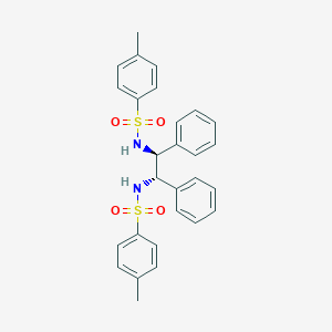 molecular formula C28H28N2O4S2 B069999 (1S,2S)-N,N'-二对甲苯磺酰基-1,2-二苯基-1,2-乙二胺 CAS No. 170709-41-8