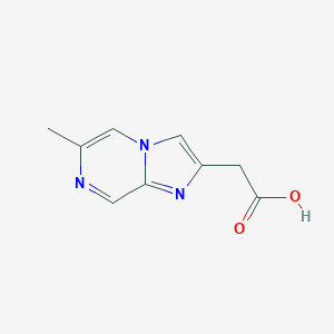 B070024 2-(6-Methylimidazo[1,2-a]pyrazin-2-yl)acetic acid CAS No. 190381-49-8