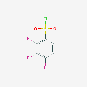 molecular formula C6H2ClF3O2S B070061 2,3,4-三氟苯磺酰氯 CAS No. 175278-08-7