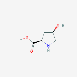molecular formula C6H11NO3 B070062 (2R,4S)-甲基 4-羟基吡咯烷-2-羧酸盐 CAS No. 178962-09-9