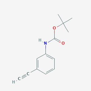 B070088 Tert-butyl 3-ethynylphenylcarbamate CAS No. 185619-66-3