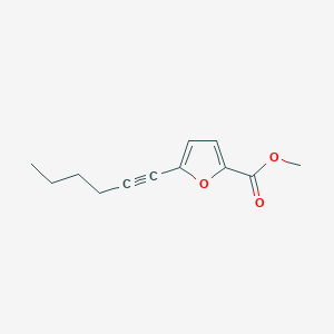 B070103 Methyl 5-hex-1-ynyl-2-furoate CAS No. 175203-88-0